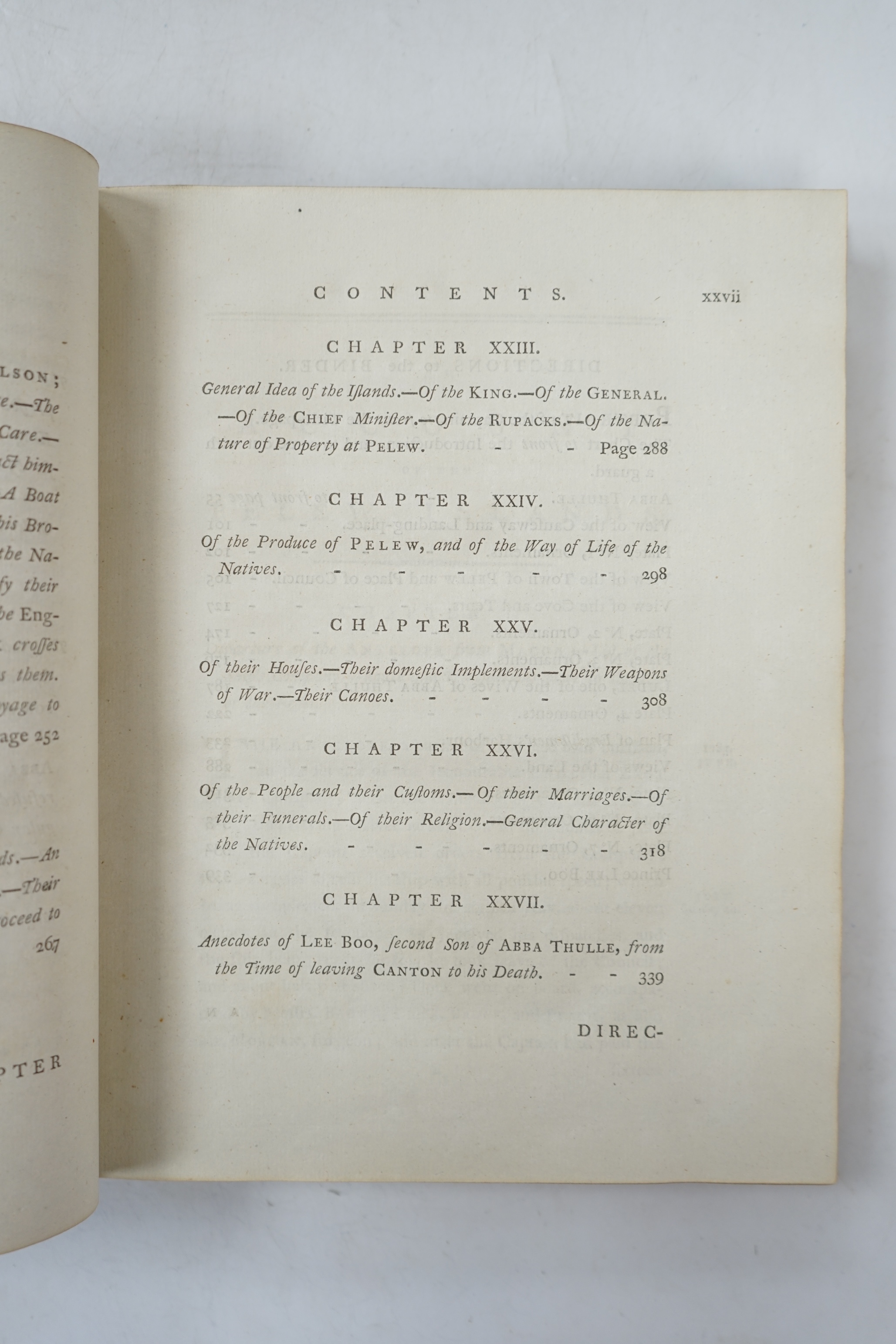 Keate, George - An Account of the Pelew Islands... composed from the Journals and Communications of Captain Henry Wilson, 1st edition, stipple-engraved portrait frontispiece, folding engraved map, 15 engraved plates (som